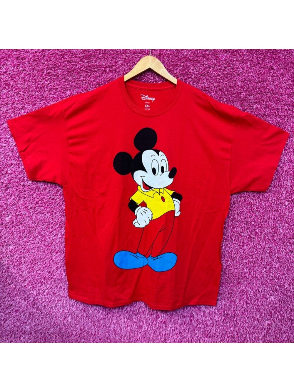 Mickey Mouse 1970'S Playskool Puzzle Style T-shirt size 2xl